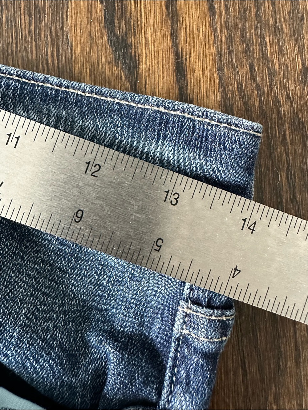 MOTHER The Mid Rise Dazzler Ankle Jeans On The Edge Wash Size 26 Stretch Denim - Picture 9 of 11